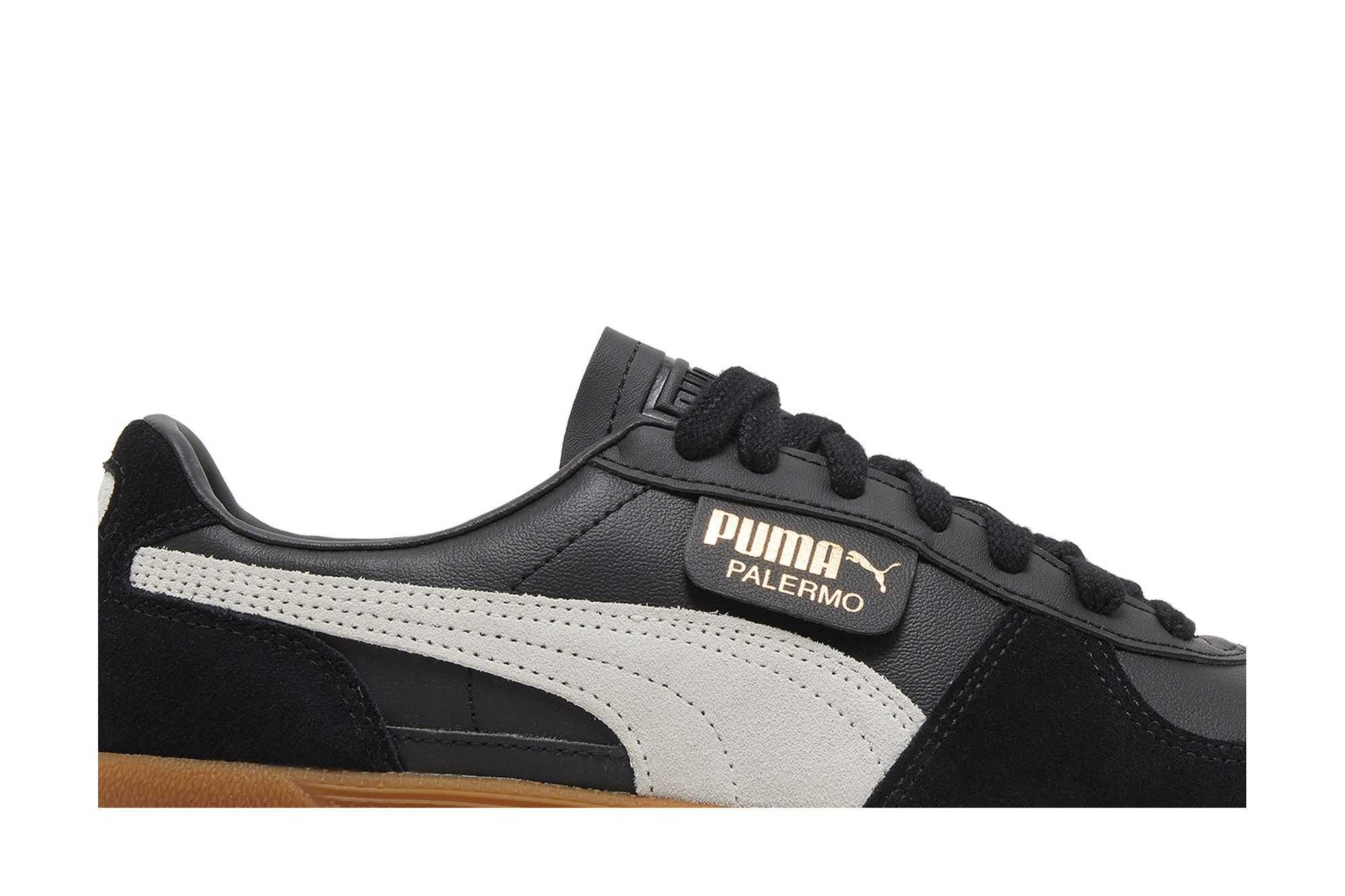 Order Puma Palermo Cuir ''Noir Gris Plume Gum'' 396464-03