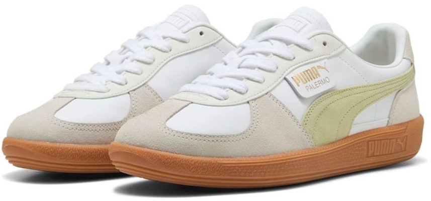 Puma Palermo Leather 'Vapor Grey Pistachio Green' 396464-18 Order Puma Palermo Leather 'Vapor Grey Pistachio Green' 396464-18