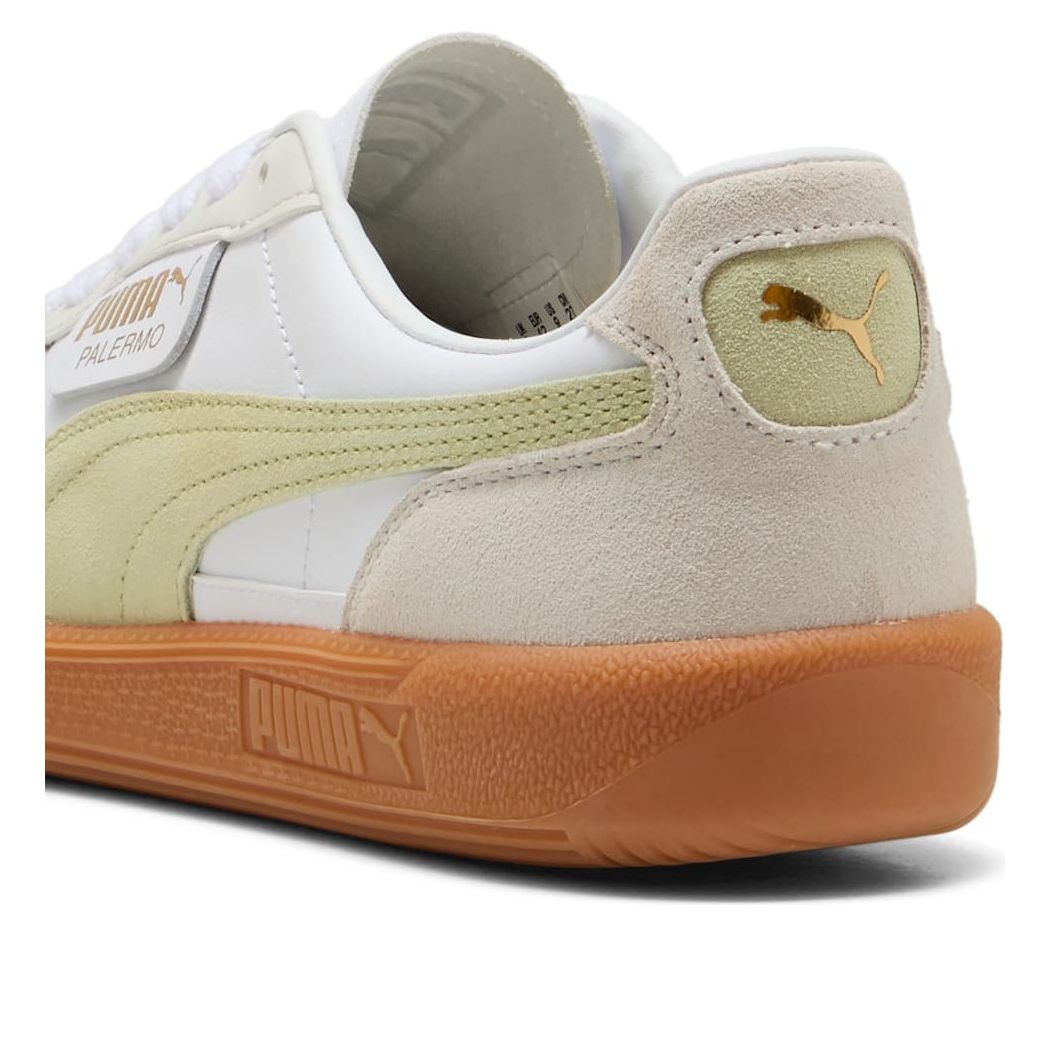 Details for Puma Palermo Leather ''Kelabu Vapor Hijau Pistachio'' 396464-18