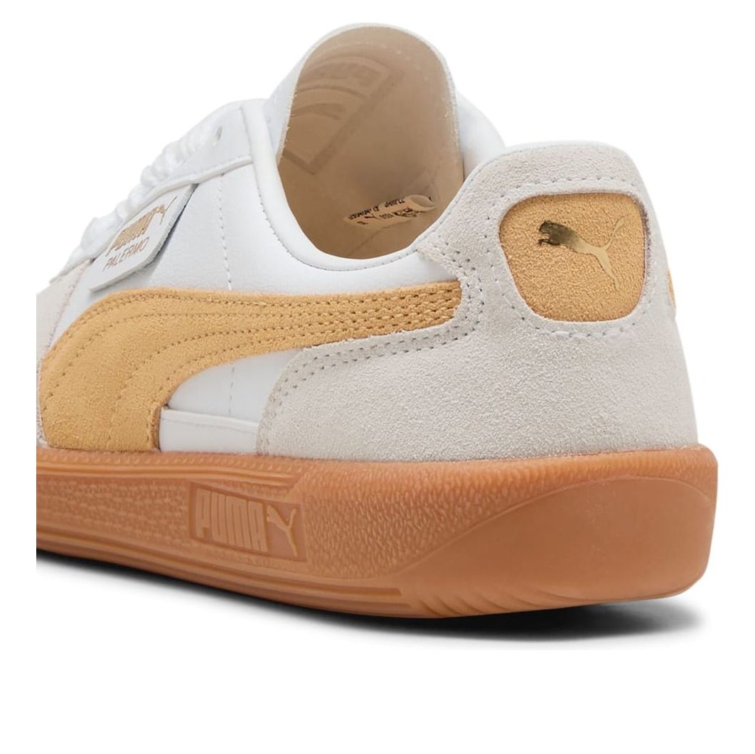 Shop Puma Palermo 皮革款 '白杏色' 396464-19