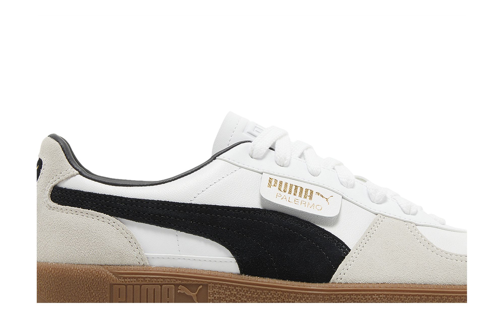 Order Puma Palermo Leder ''Weiß Schwarz Gummi'' 396464-01