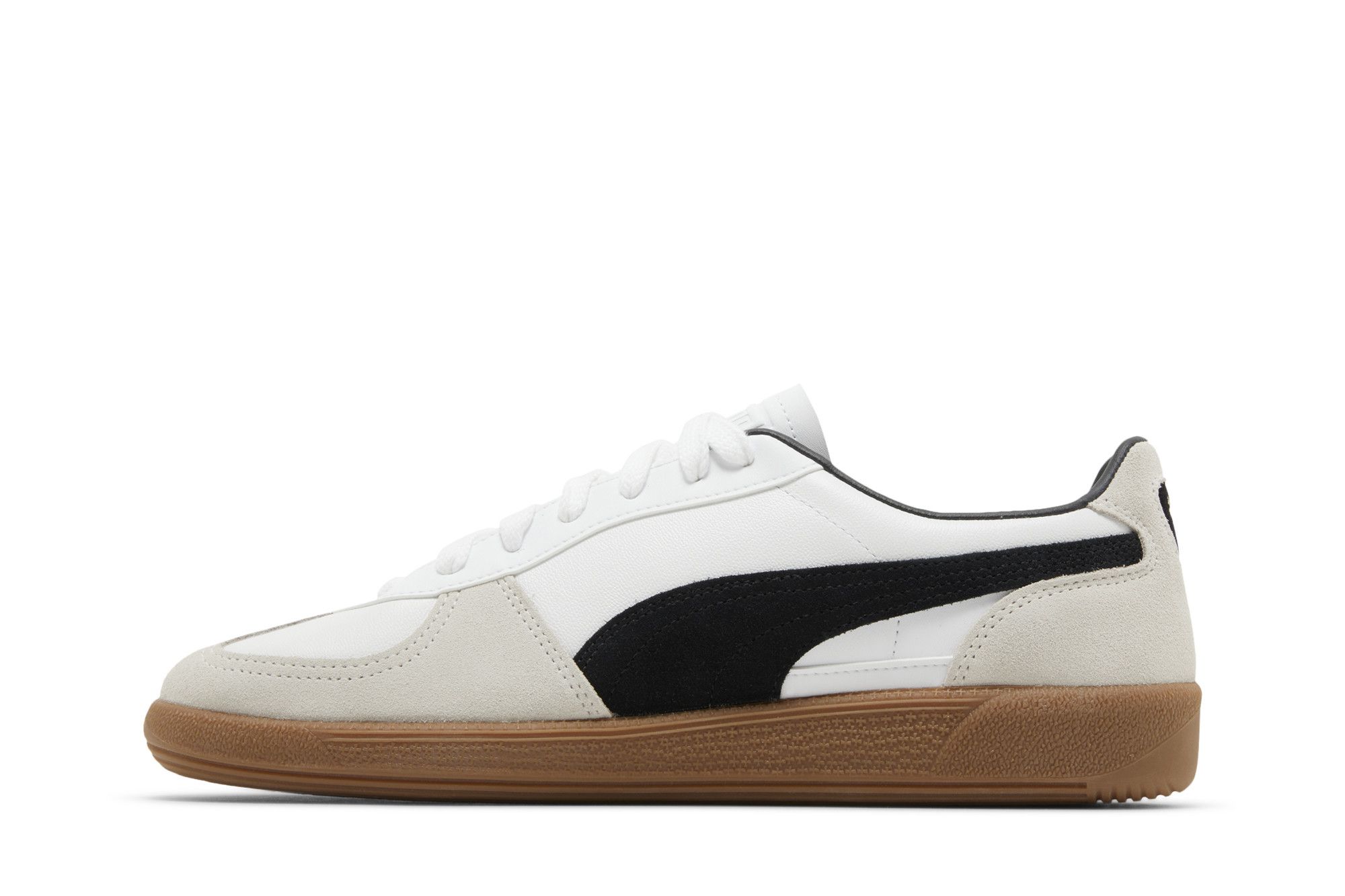Lookbook Puma Palermo Leder ''Weiß Schwarz Gummi'' 396464-01