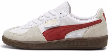 Puma Palermo Leather 'White Club Red' 396464-05 Puma Palermo Leather 'White Club Red' 396464-05