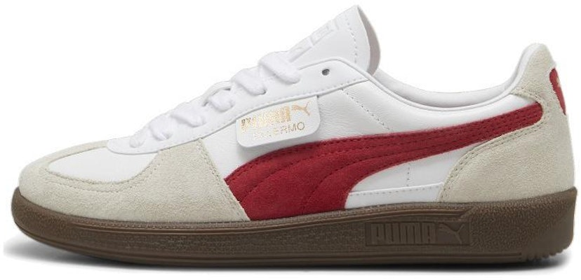 Puma Palermo Leather 'White Club Red' 396464-05 Buy Puma Palermo Leather 'White Club Red' 396464-05