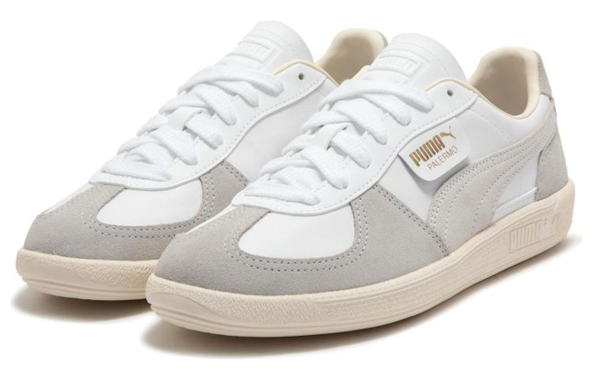 Puma Palermo Leather 'White Cool Light Grey'