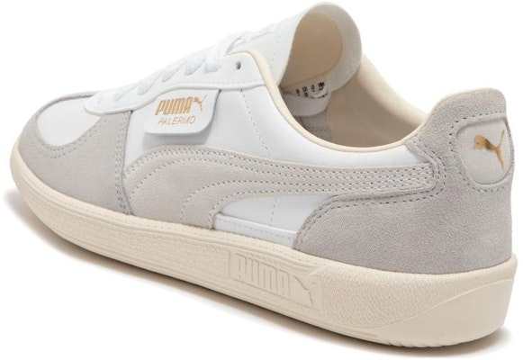 Puma Palermo Leather 'White Cool Light Grey' 396464-02 Purchase Puma Palermo Leather 'White Cool Light Grey' 396464-02