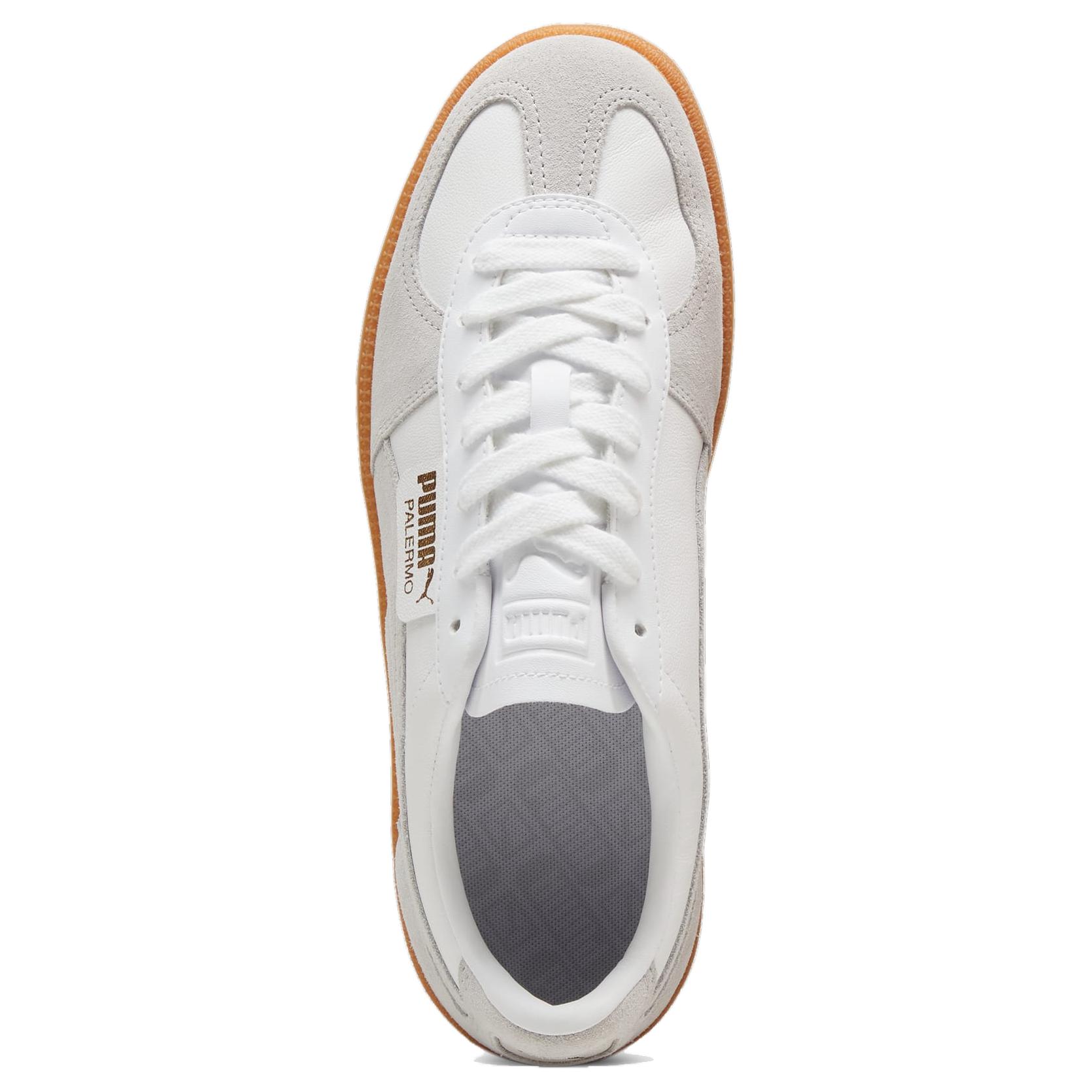 Purchase Puma Palermo Leder ''Weiß Glacial Grau Gum'' 396464-12