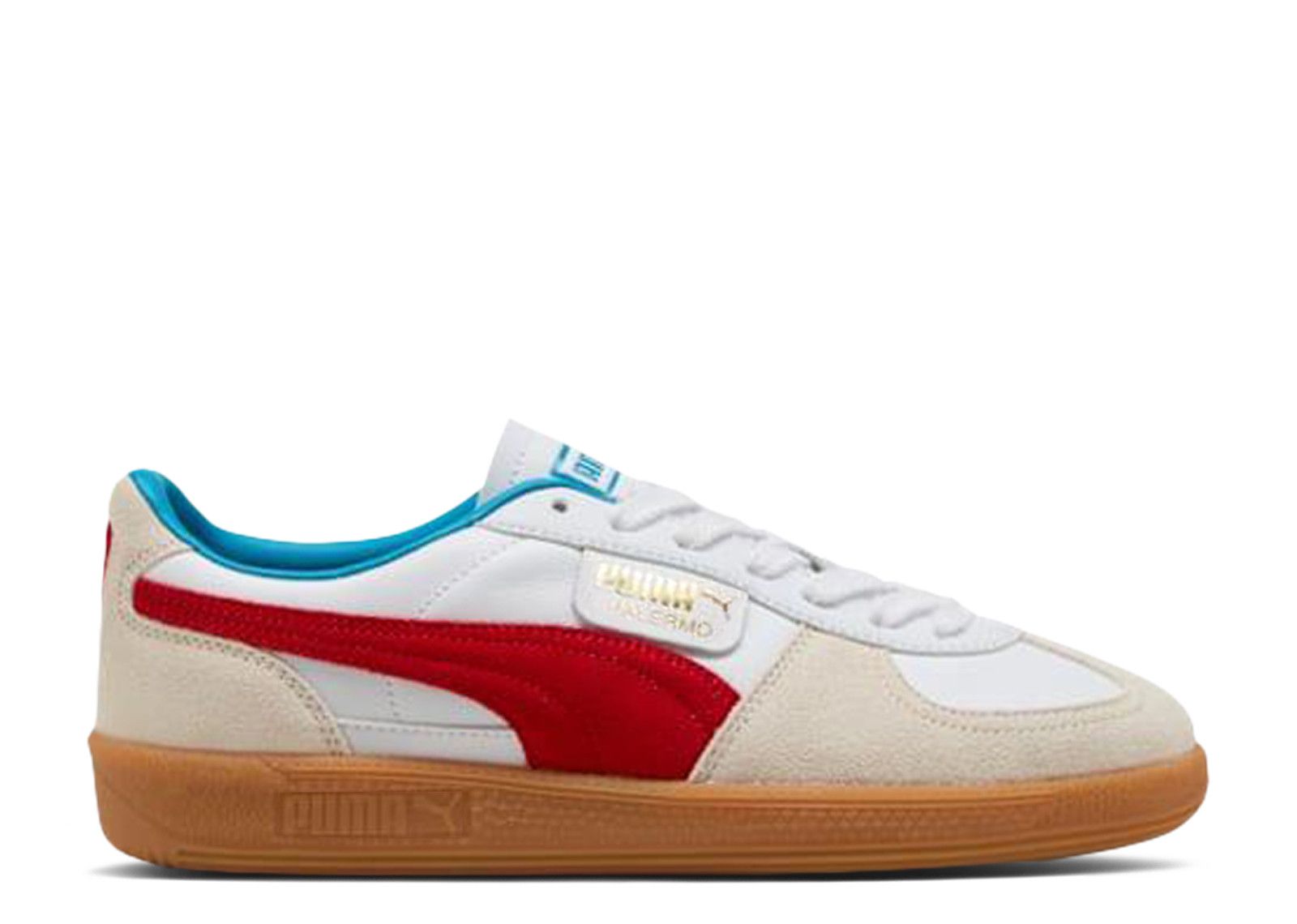 Puma Palermo Leather 'White/Red' 396464-21