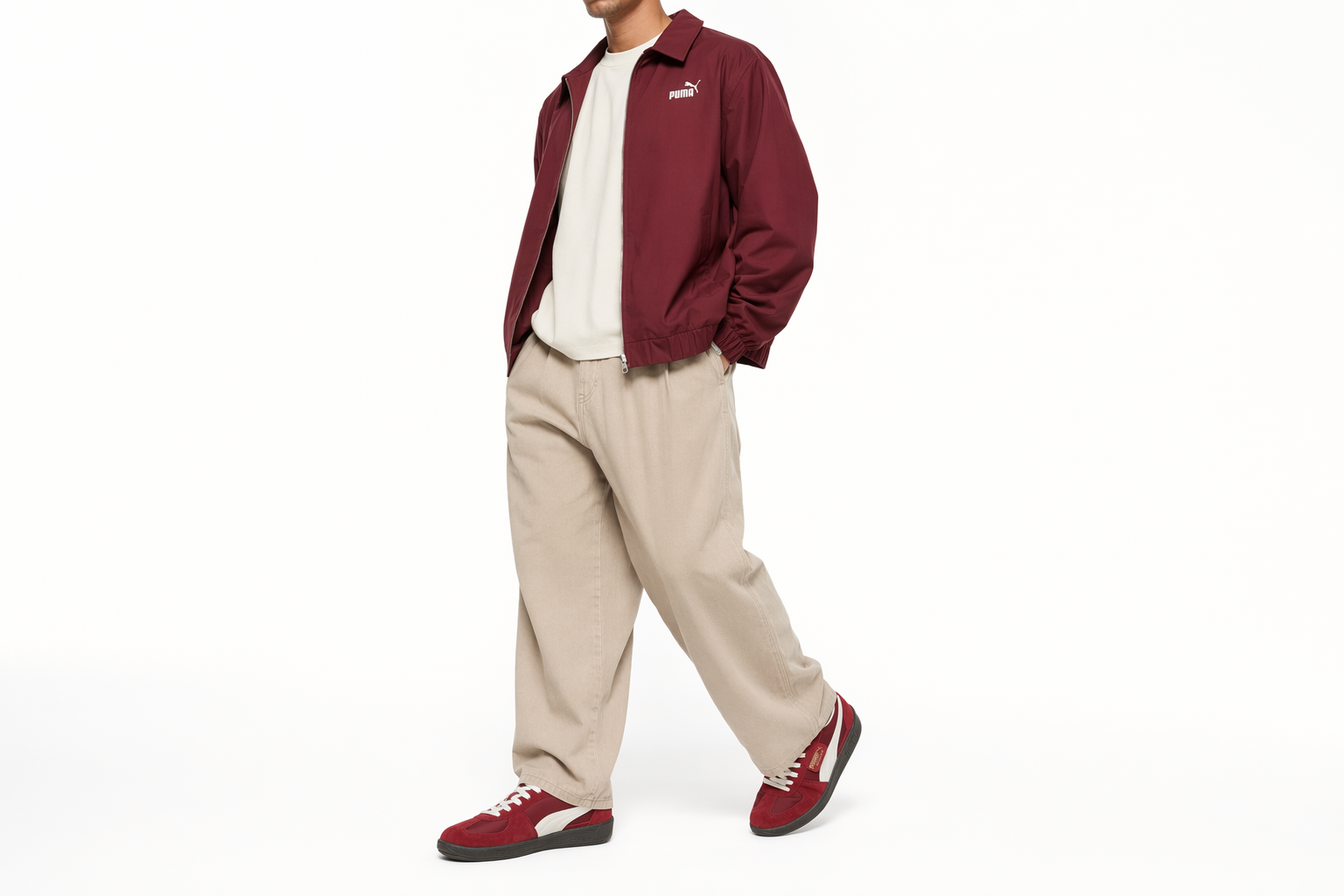 Order Puma Palermo OG「強烈紅暖白」 383011-13