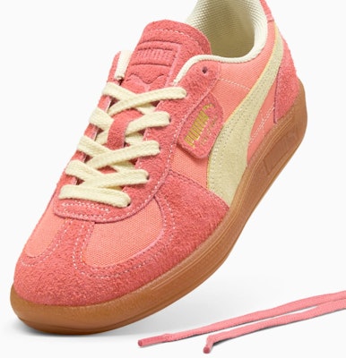 Puma Palermo Vintage Sneaker Peach Frost-Creamy Vanilla 396841-14 Details for Puma Palermo Vintage Sneaker Peach Frost-Creamy Vanilla 396841-14