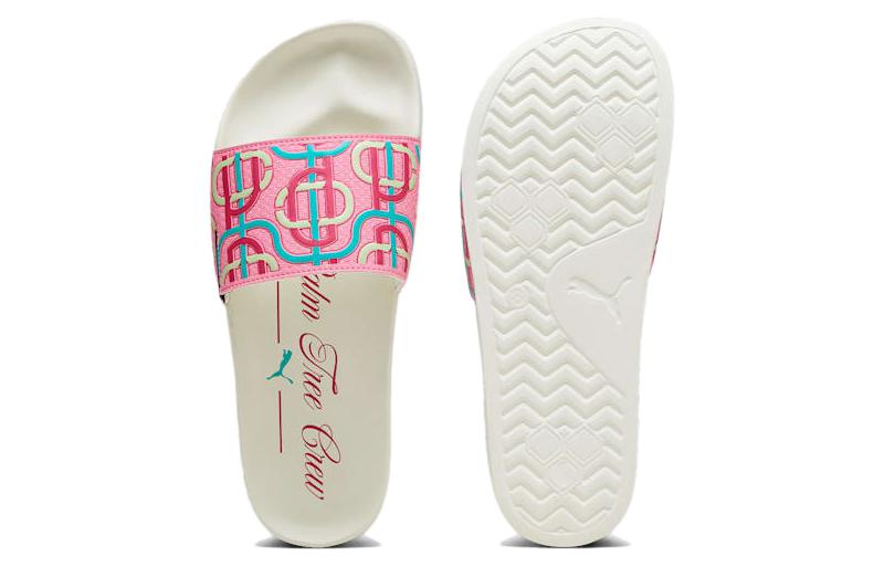 Shop Puma Palm Tree Crew x Leadcat 2.0 'Selipar Pink Serbaguna' 394628-01