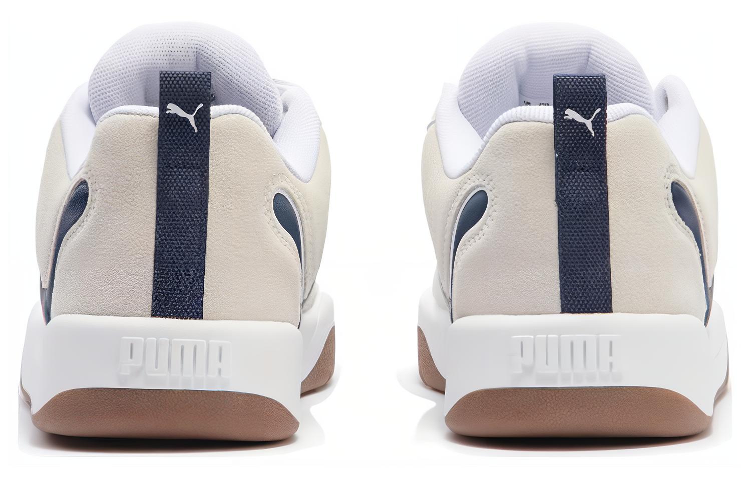 Shop プーマ パーク 'ホワイト ネイビー グレー' 395022-04 395022-04