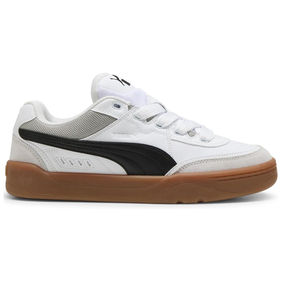 Lookbook Puma Park Lifestyle SK8 ''Weiß Schwarz Feder Grau'' 400497-01