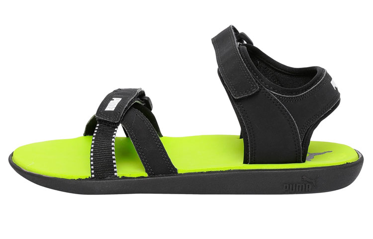 Puma Pebble IDP Sandal 'Green Black' 364840-13
