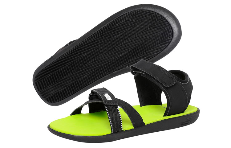 Lookbook Puma Pebble IDP Sandal 'Green Black' 364840-13