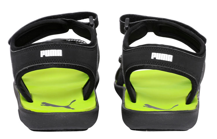 Shop Puma Pebble IDP Sandal 'Green Black' 364840-13