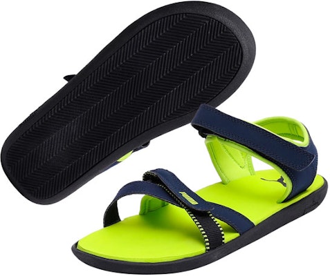 Puma Pebble IDP Sandals 'Green Blue' 364840-07 Lookbook Puma Pebble IDP Sandals 'Green Blue' 364840-07