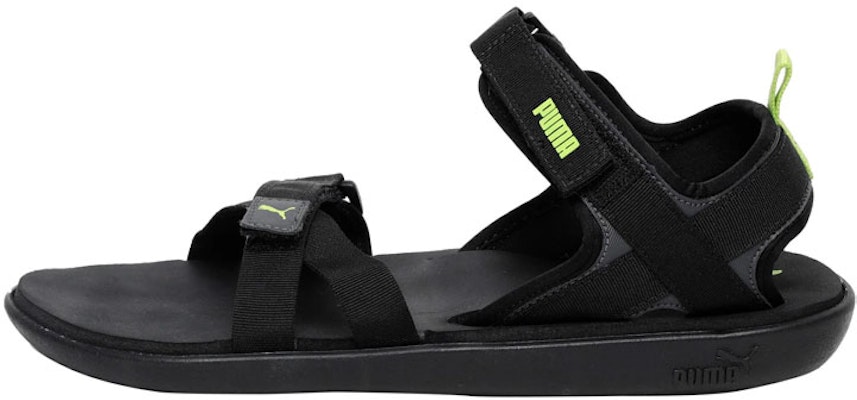 Puma Pebble II IDP Sandals 'Black Green' 339830-02 Buy Puma Pebble II IDP Sandals 'Black Green' 339830-02