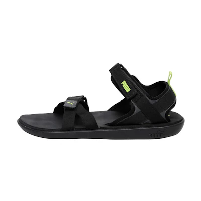 Puma Pebble II IDP Sandals 'Black Green'