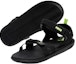 Lookbook Sandal Puma Pebble II IDP 'Hitam Hijau' 339830-02