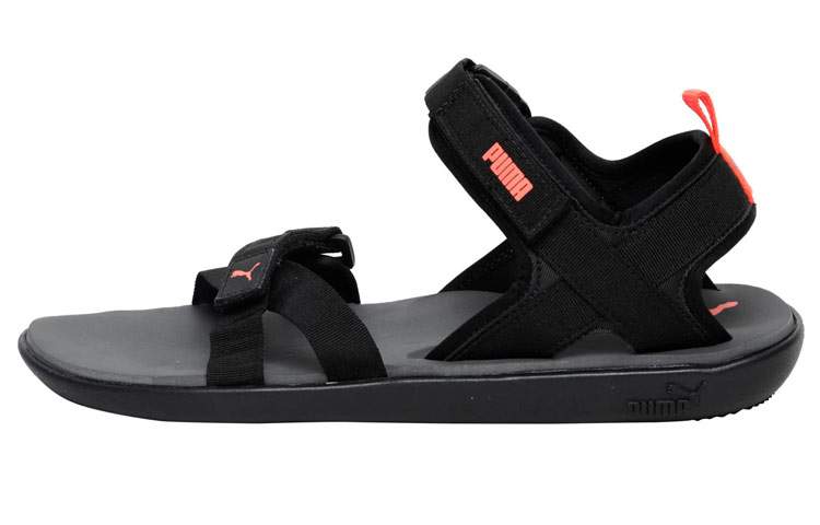 Puma Pebble II IDP Sandals 'Black Pink' 339830-03