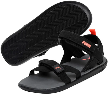 Puma Pebble II IDP Sandals 'Black Pink' 339830-03 Lookbook Puma Pebble II IDP Sandals 'Black Pink' 339830-03