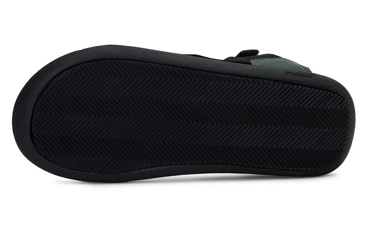 Purchase Puma Pebble MU IDP Sandal 'Black Green' 373006-05