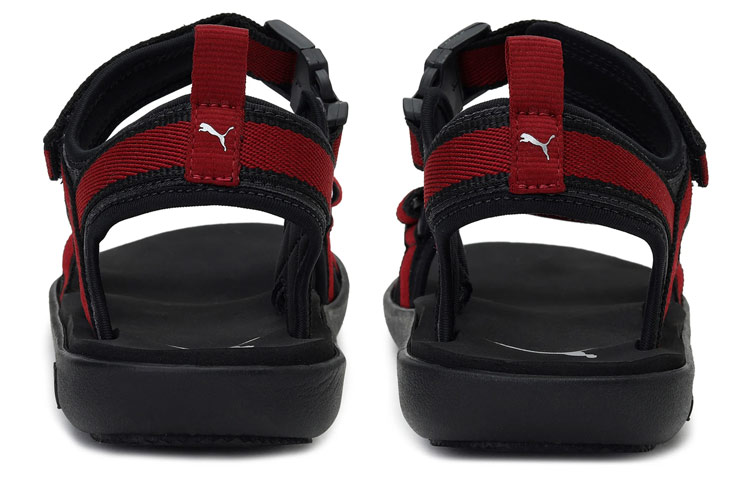 Lookbook Puma Pebble MU IDP Sandals 'Black Red' 373006-04