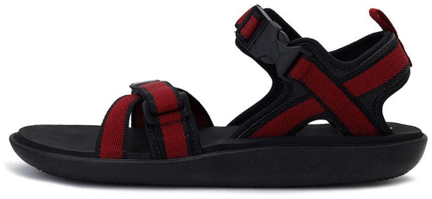 Puma Pebble MU IDP Sandals 'Black Red' 373006-04 Buy Puma Pebble MU IDP Sandals 'Black Red' 373006-04