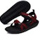 Sandal Puma Pebble MU IDP 'Hitam Merah' 373006-04