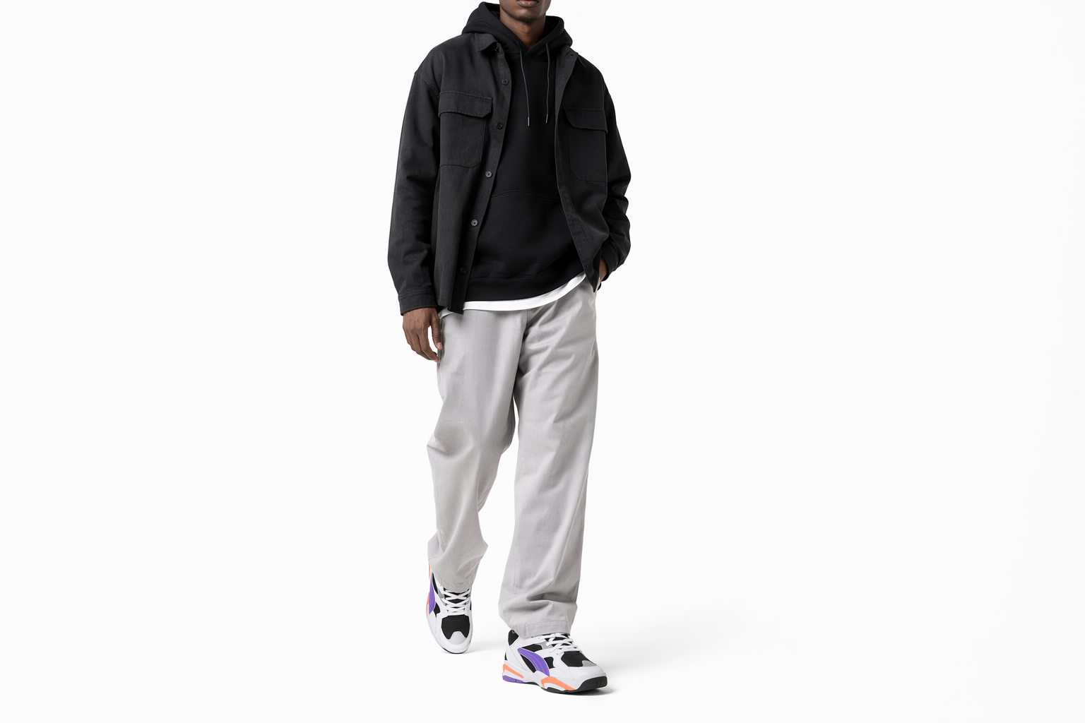 Order PUMA Performer Retro 減震防滑 低筒 網球鞋 男女同款 亮紫色