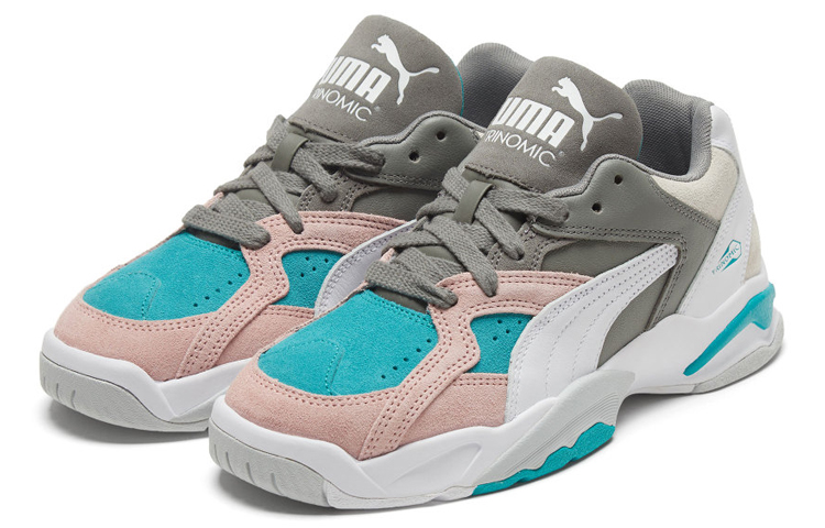 Lookbook Puma Performer Vtg 'Green Gray White' 374129-01