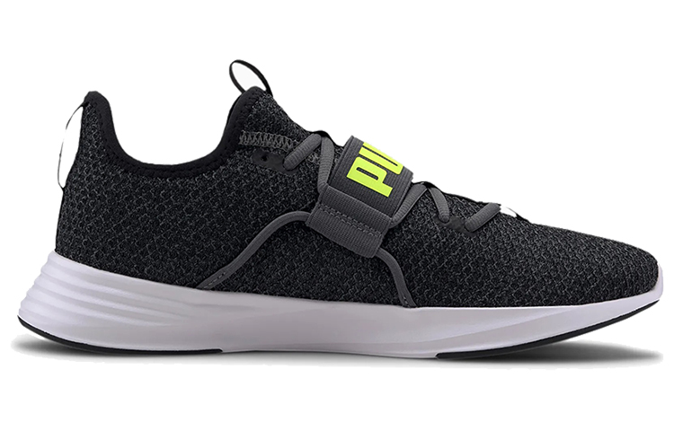 Order プーマ ペルシストXTニット 黒/白/緑 192616-06