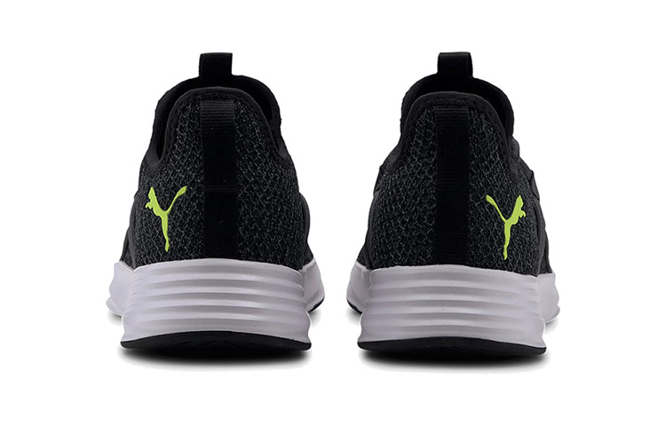 Shop プーマ ペルシストXTニット 黒/白/緑 192616-06