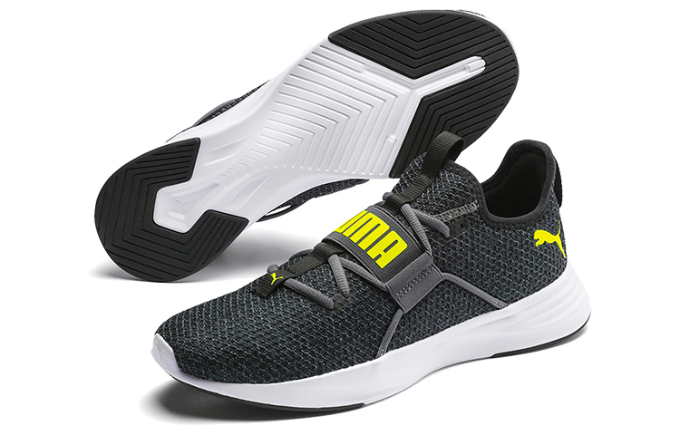 Purchase プーマ ペルシストXTニット 黒/白/緑 192616-06