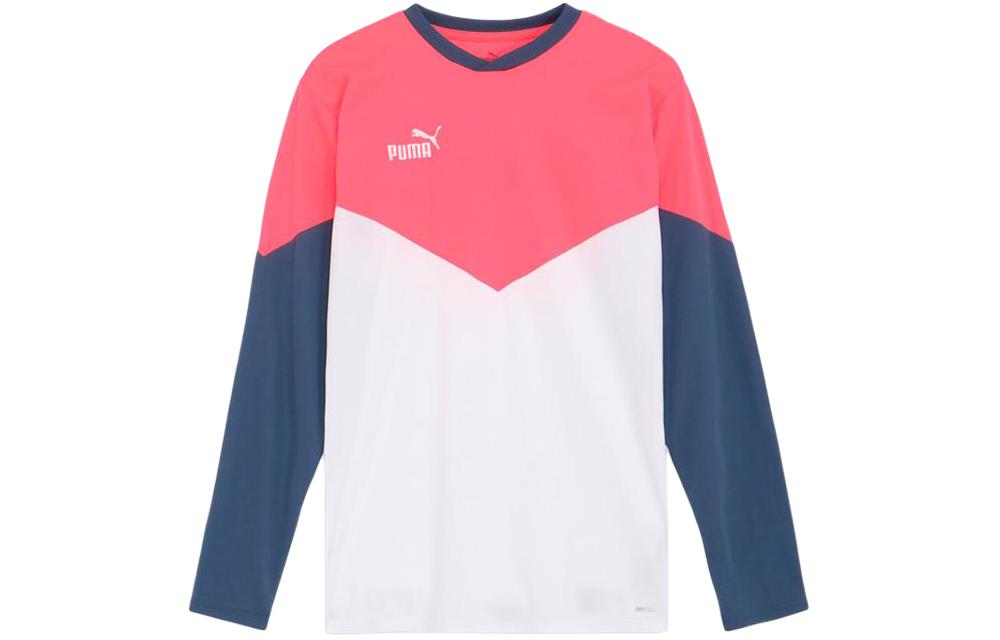 Puma Pink Graphic Crewneck Pullover Sweatshirt Casual Style 658827-53