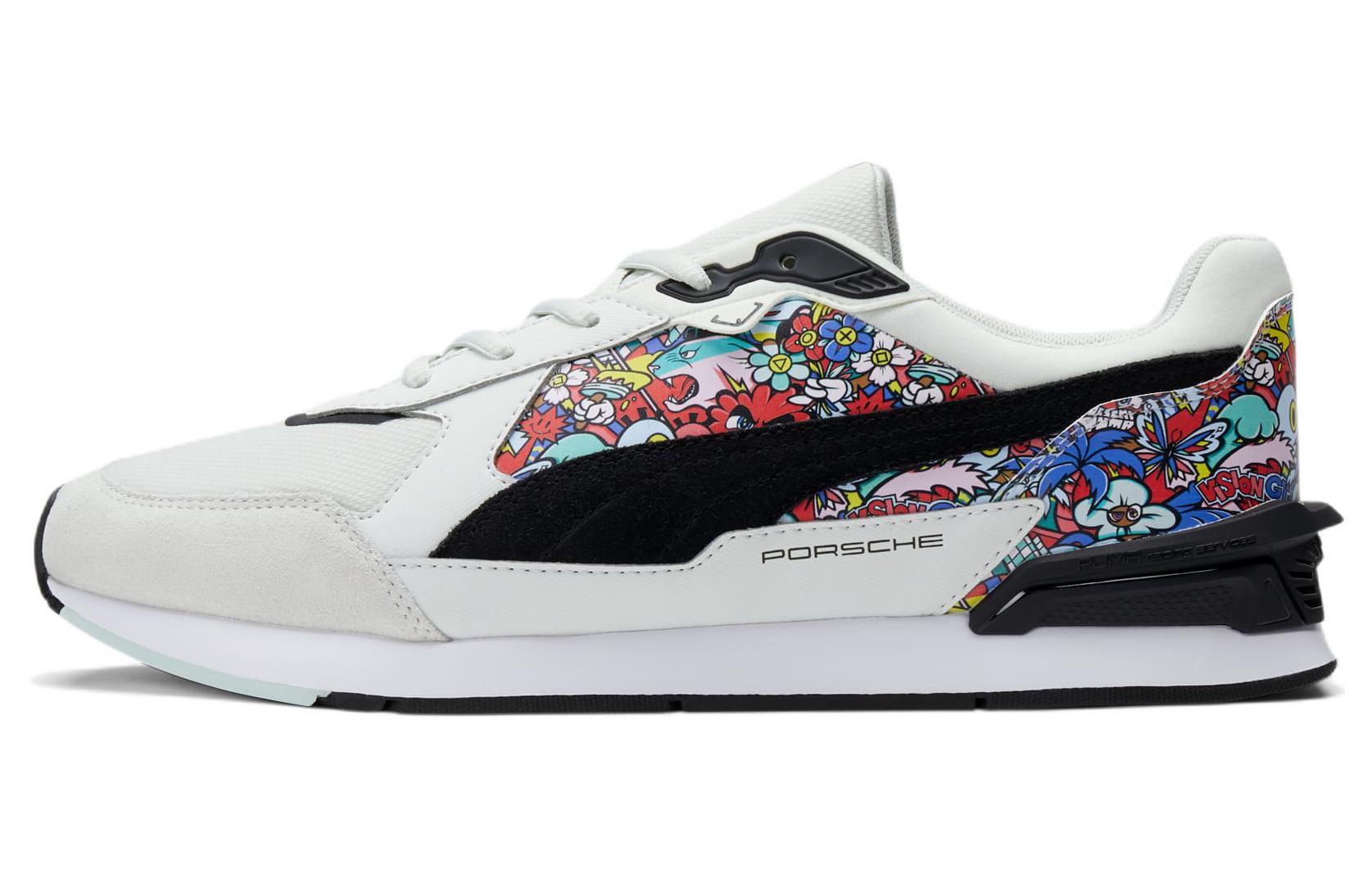 Puma PL VGT Low Racer 'Grey Red Blue' 307187-01