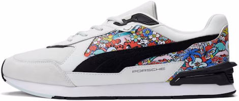 Puma PL VGT Low Racer 'Grey Red Blue' 307187-01 Puma PL VGT Low Racer 'Grey Red Blue' 307187-01