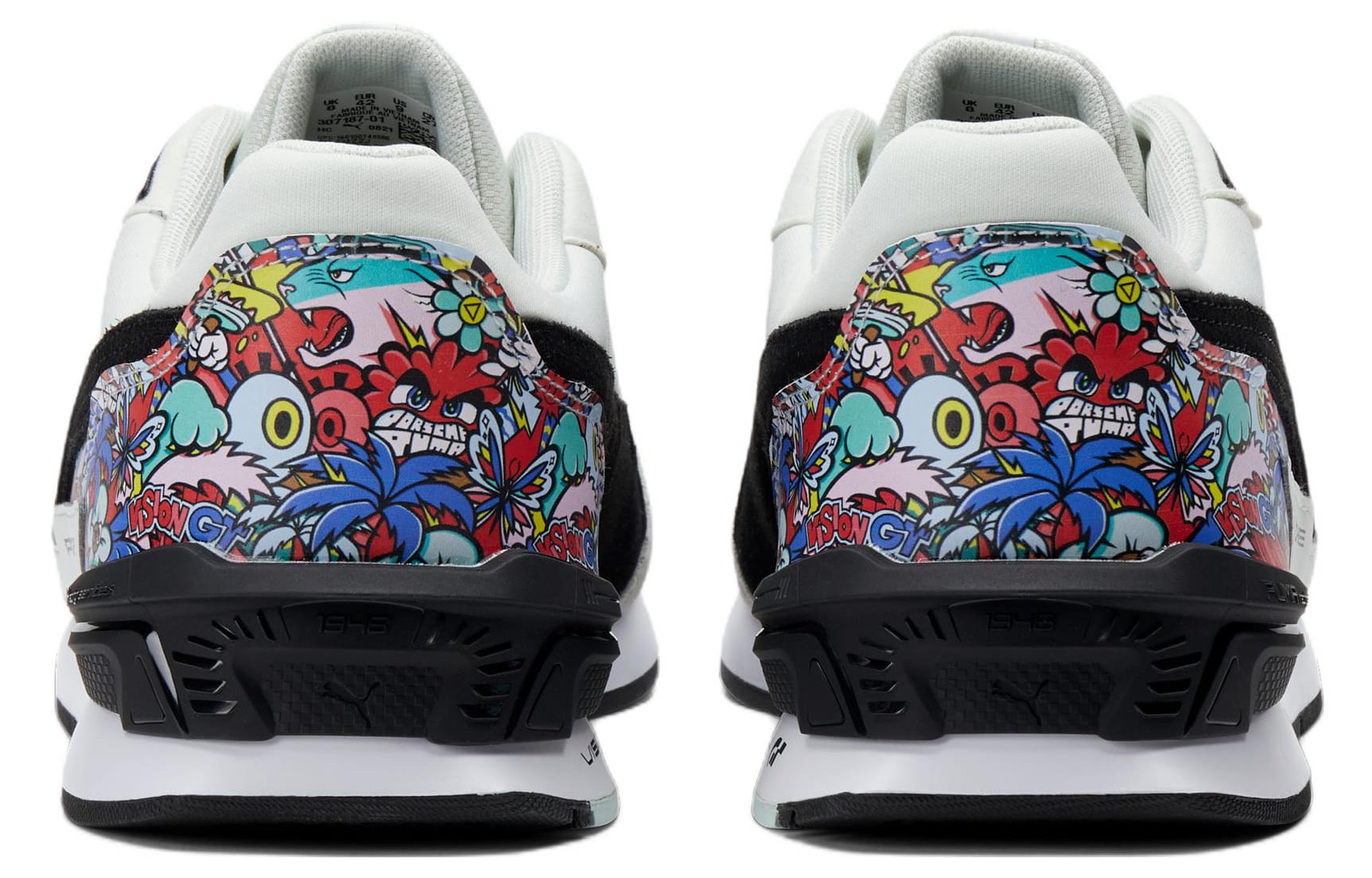 Shop Puma PL VGT Low Racer 'Grey Red Blue' 307187-01