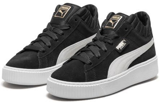 (W) Puma Platform Demi Retro Low Tops Kasut Santai Skateboard Unisex Hitam 366717-01 Lookbook (W) Puma Platform Demi Retro Low Tops Kasut Santai Skateboard Unisex Hitam 366717-01