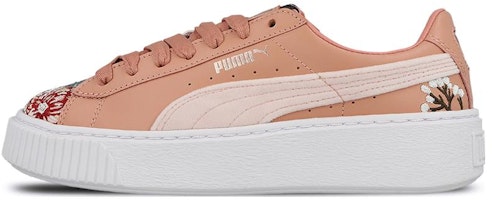 (Women) Puma Platform Hyper Embroidered Lace Up 366123-02 (Women) Puma Platform Hyper Embroidered Lace Up 366123-02