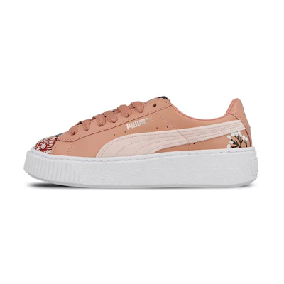 (W) Puma Platform Hyper Embroidered Lace Up