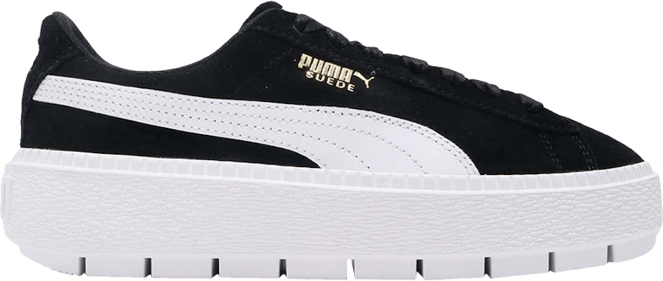 All black 2025 platform pumas