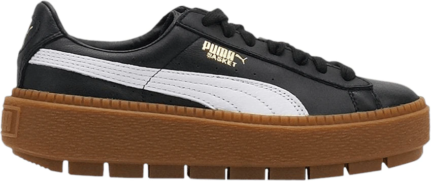 Women Puma Platform Trace L Black Gum 366109 01 366109 01