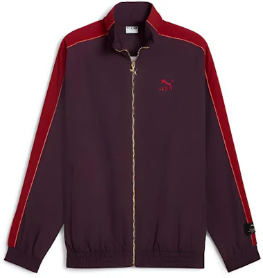 Puma PLAY LOUD T7 Vintage Logo Jaket Outdoor Unisex - Merah Tua 629048-44 Buy Puma PLAY LOUD T7 Vintage Logo Jaket Outdoor Unisex - Merah Tua 629048-44