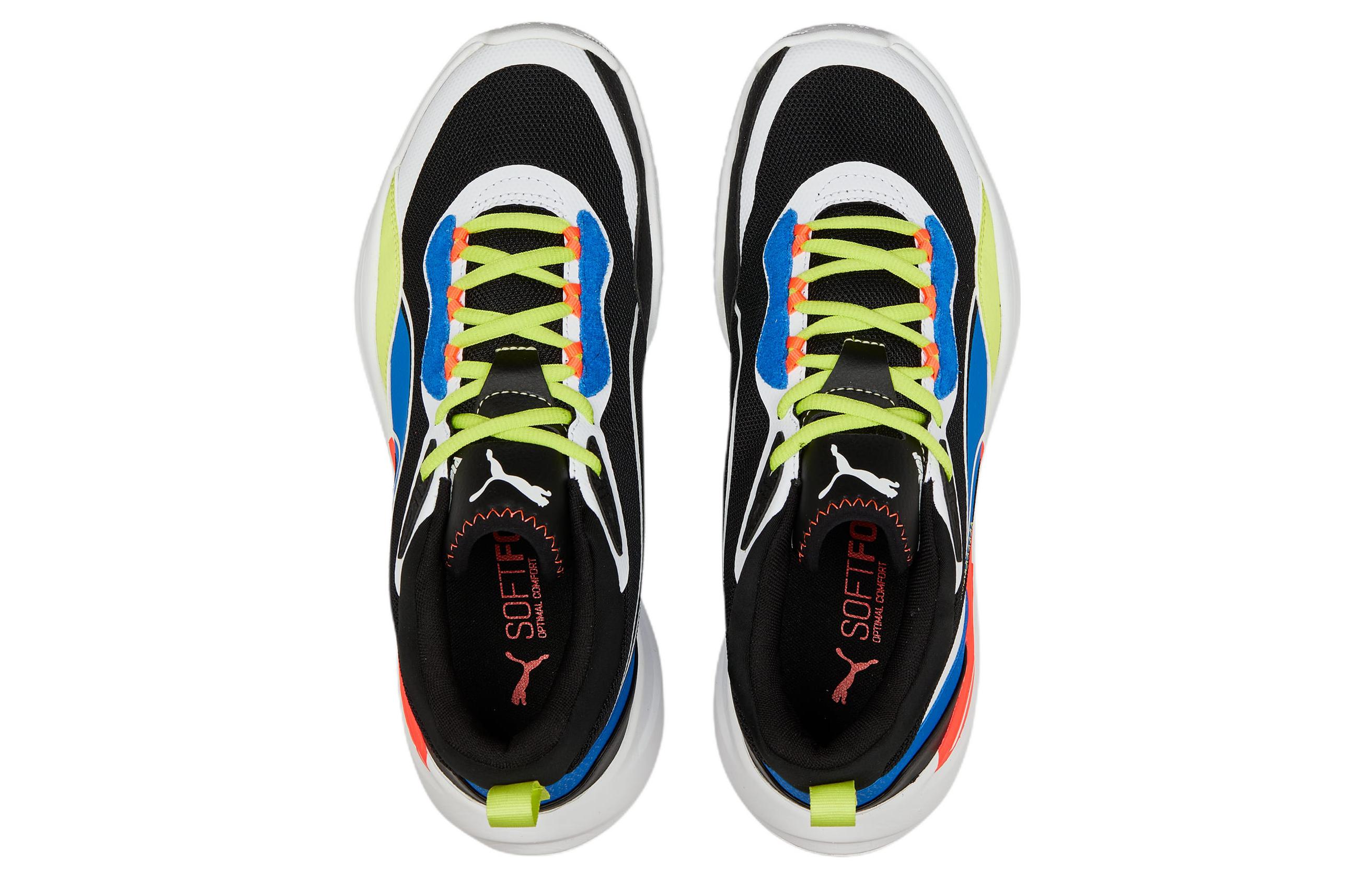 Shop 푸마 플레이메이커 '블랙 로얄 라임'  (Puma Playmaker 'Black Royal Lime') 385841-04