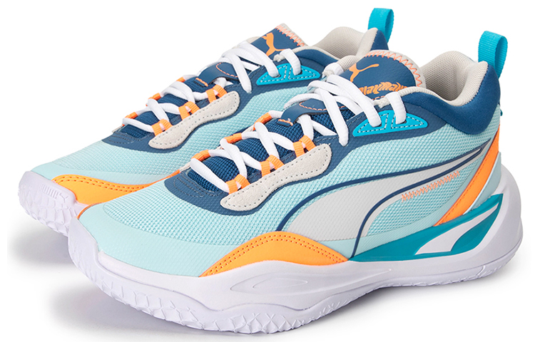 Shop Puma Playmaker 'Light Aqua Lake Blue' 385841-07