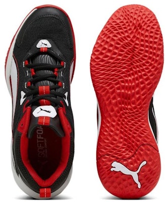 PUMA Playmaker 百搭舒適 防滑 籃球鞋 男女同款 黑白紅 Purchase PUMA Playmaker 百搭舒適 防滑 籃球鞋 男女同款 黑白紅