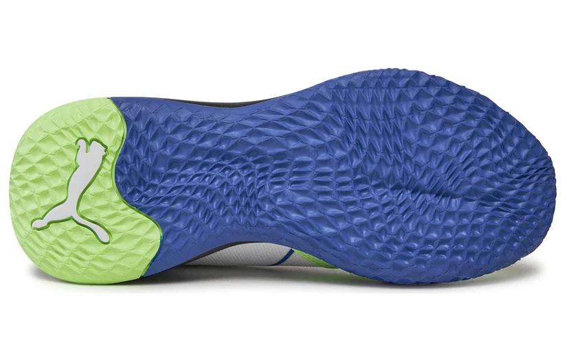 Shop プーマ プレイメーカー 白青緑 (Puma プレイメーカー 白青緑) 385841-11