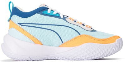 PUMA 控球者 防滑耐磨 低筒 休閒運動鞋 男女款 藍色 Order PUMA 控球者 防滑耐磨 低筒 休閒運動鞋 男女款 藍色